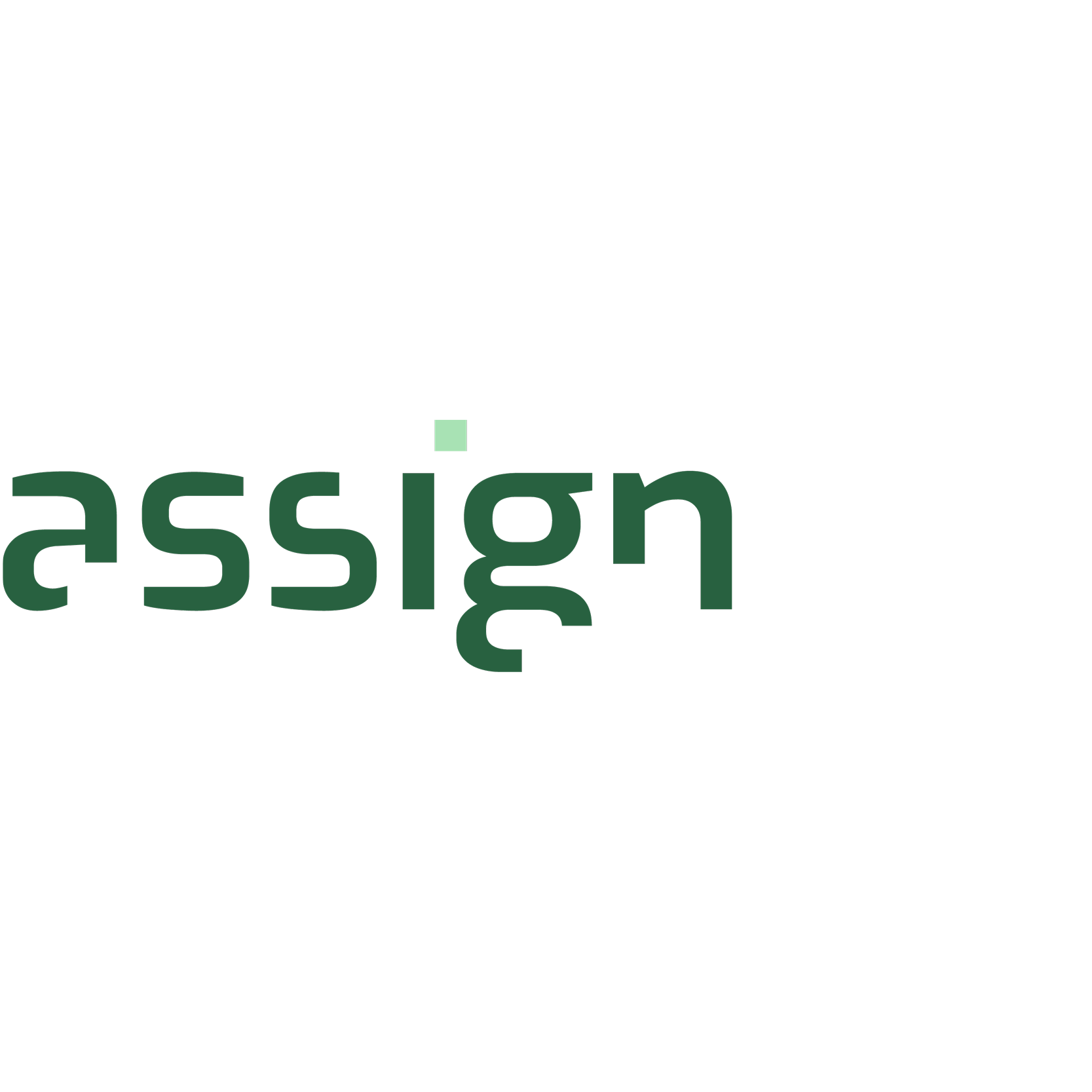 Assign logo