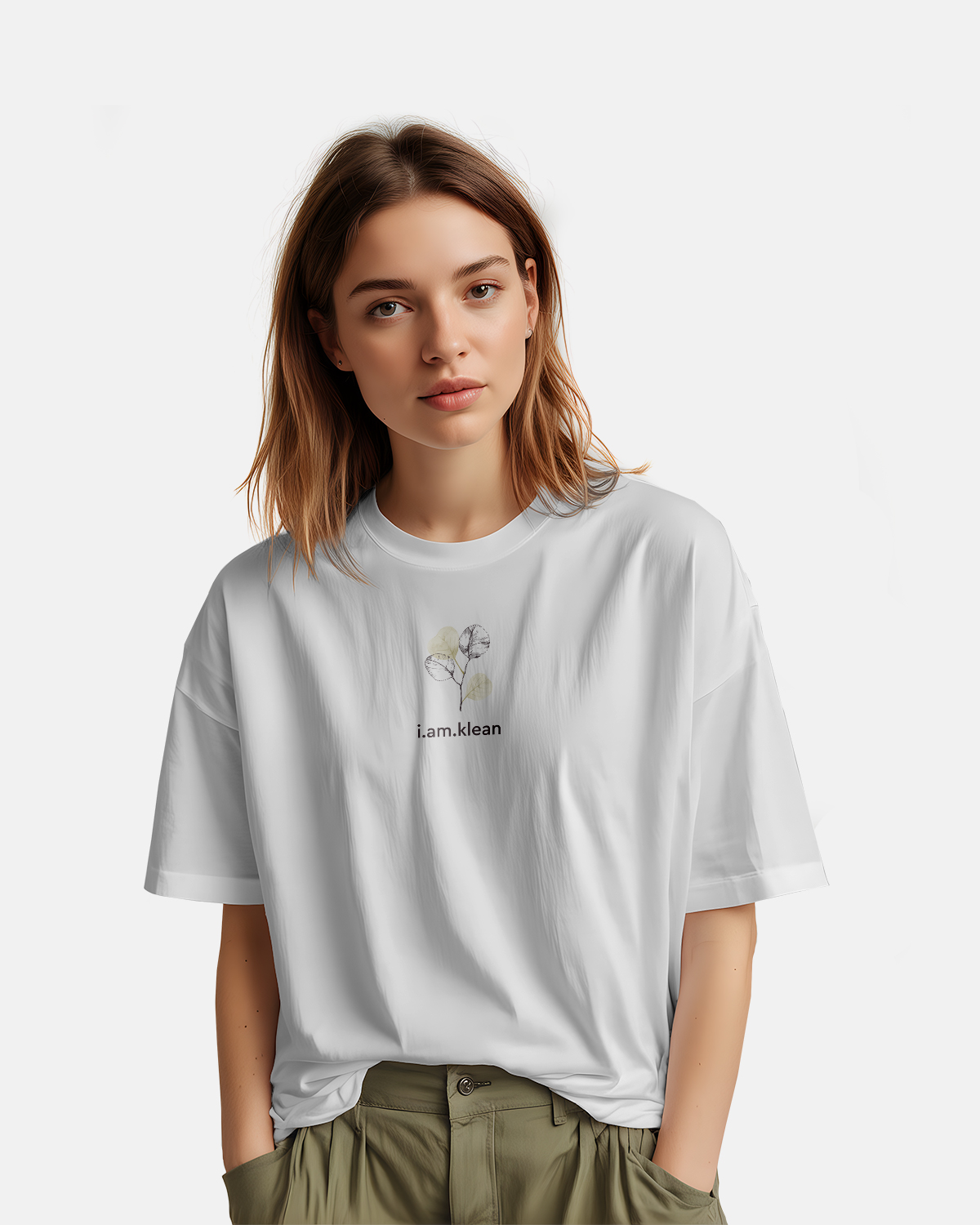 I.am.klean T-shirt met logo