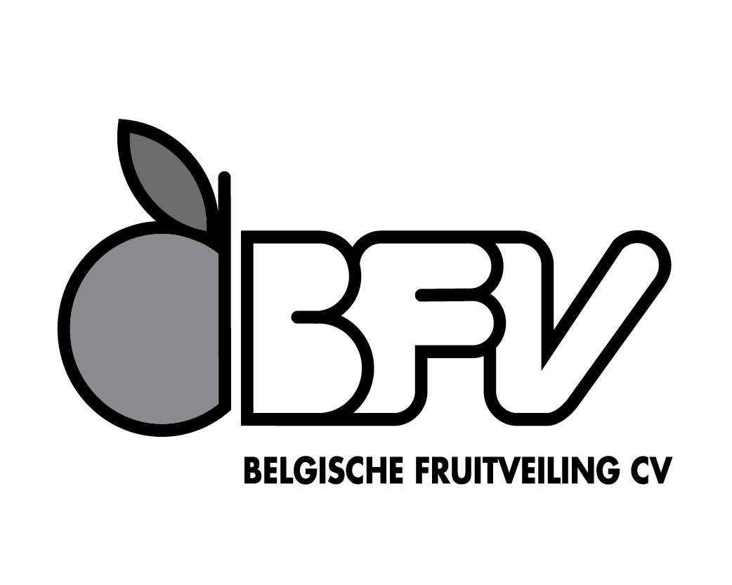 Logo van Belgische Fruitveiling CV met appel