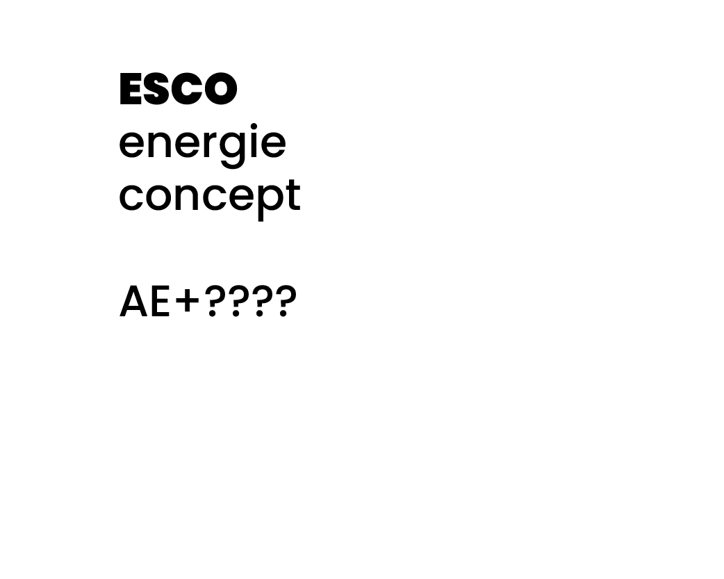 ESCO energieconcept AE+ toekomstvisie
