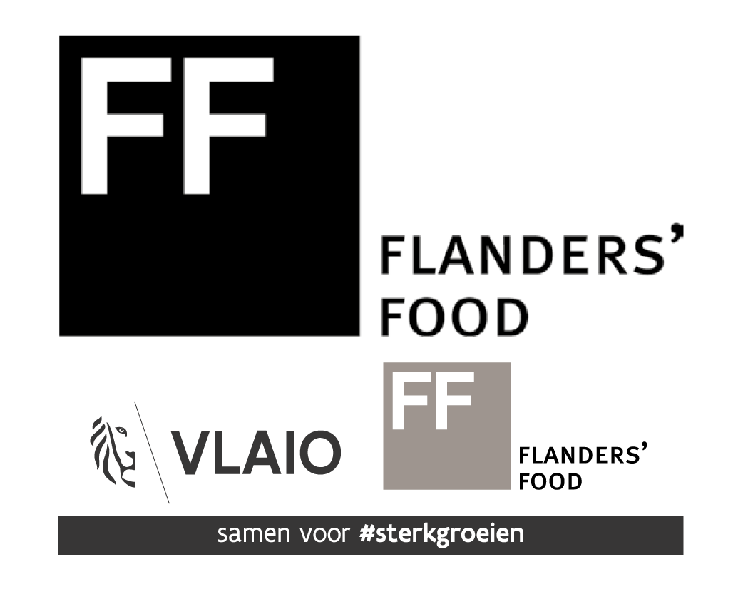 Logo Flanders' Food en VLAIO samenwerking