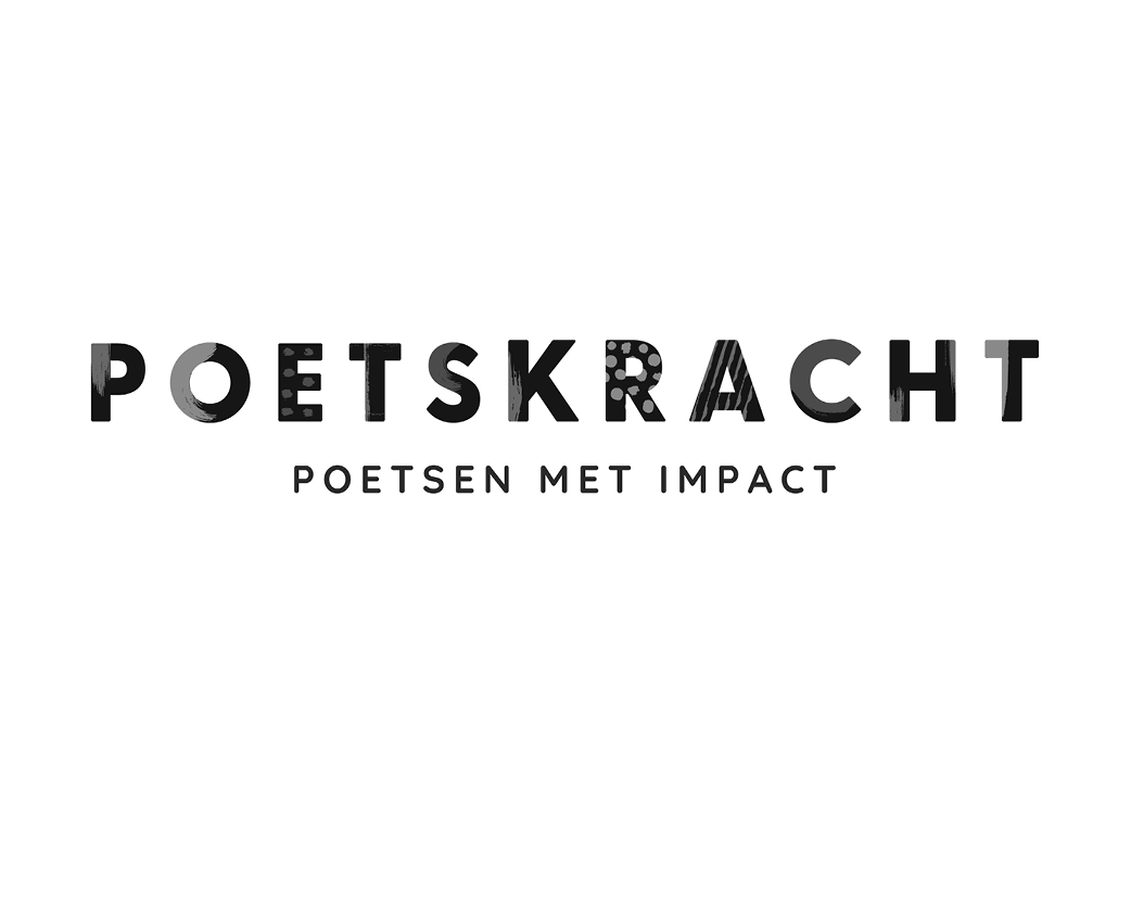 Logo van Poetskracht, poetsen met impact.