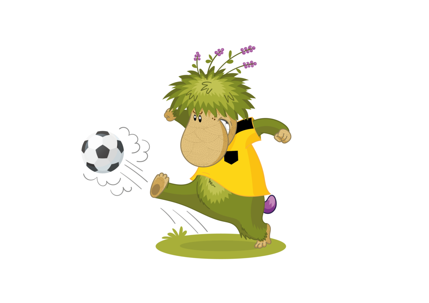 mascotte voetbal