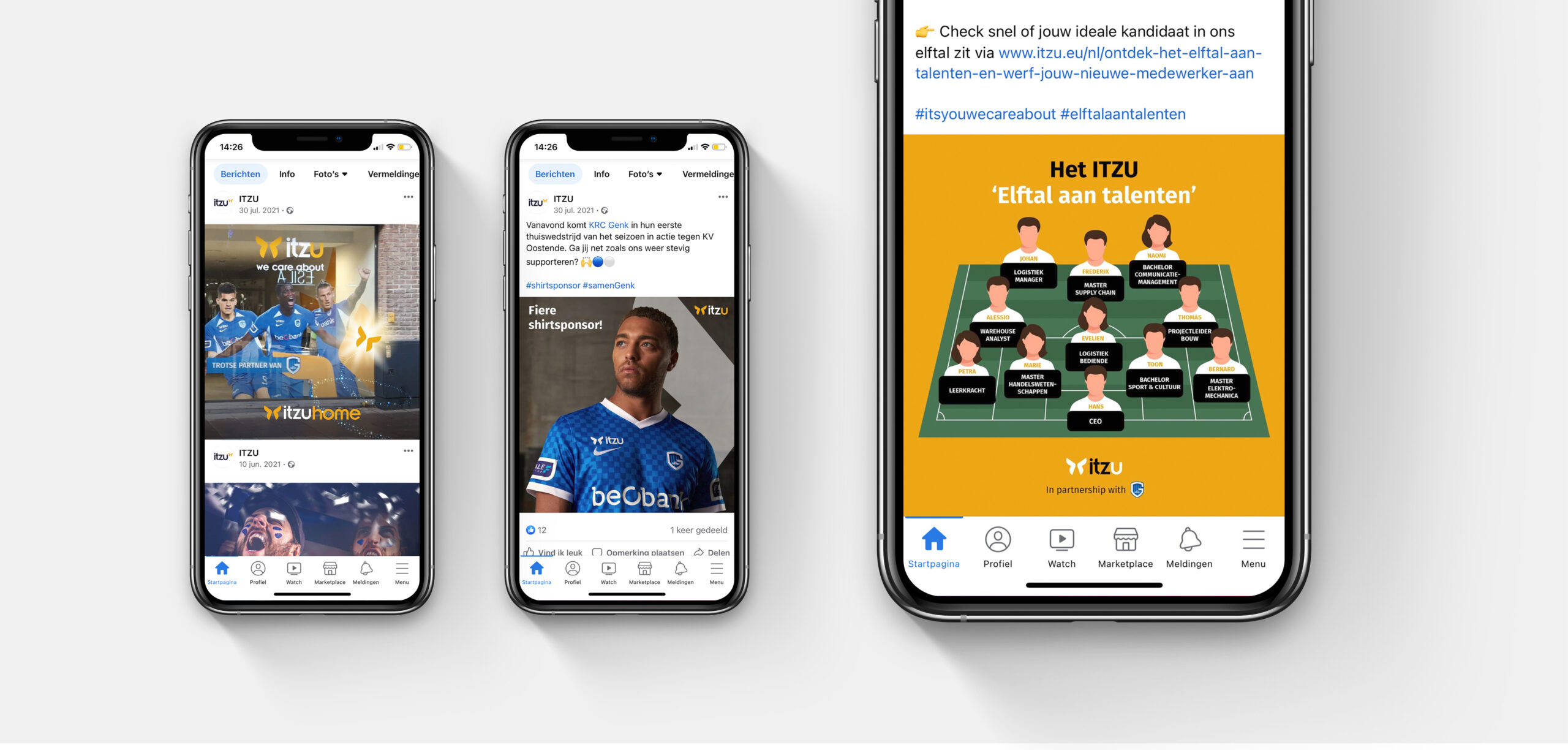 ITZU mobiele app